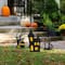 Glitzhome® 2ft. Halloween Metal Silhouette Haunted House and Ghost Tree Yard Stake Set